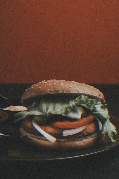Fotobanka s bezplatnými fotkami na tému burger, chlieb, cibuľa