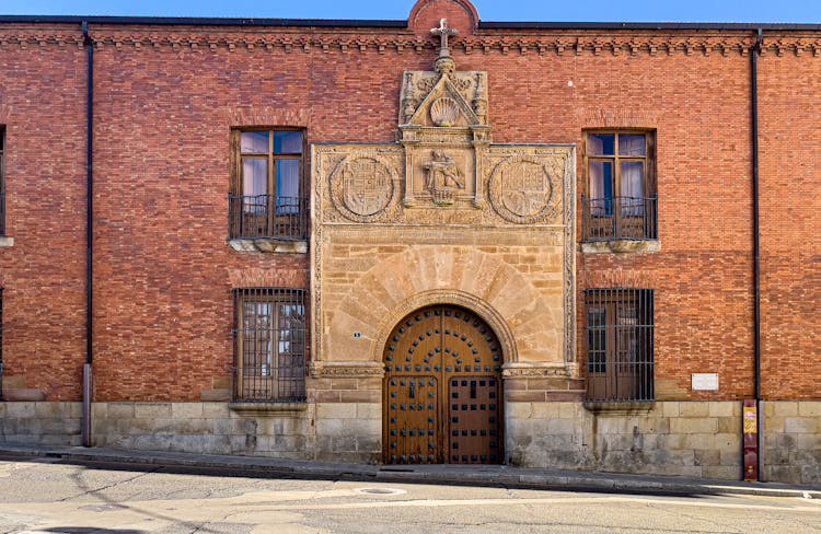 Frontage Of The Hospital De La Piedad Benavente In Zamora Spain