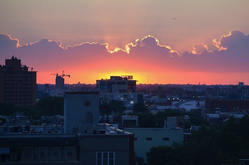 Ilmainen kuvapankkikuva tunnisteilla auringonlasku, chicago, kaupunki