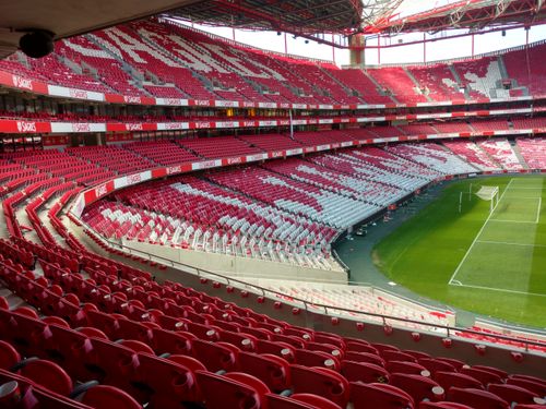 Free stadium slb football Stock Photo