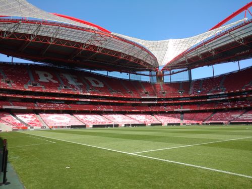 Free stadium slb football Stock Photo