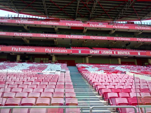 Free stadium slb football Stock Photo