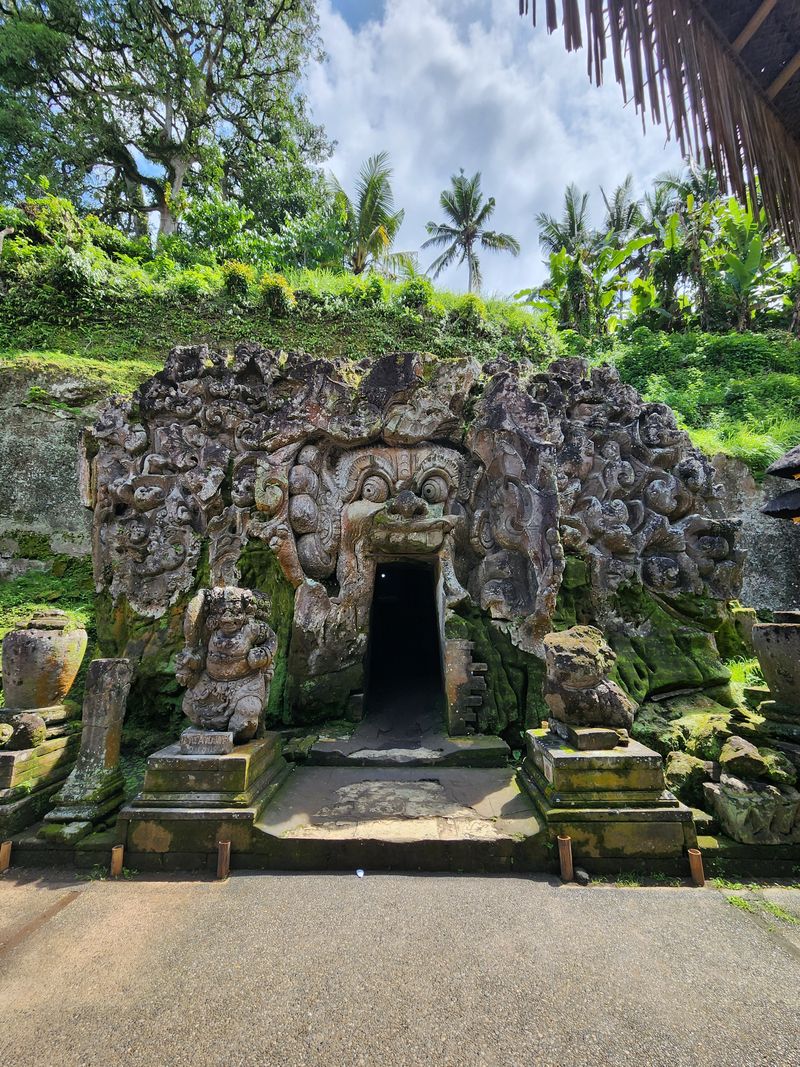 Entrance into the Goa Gajah elephant cave in Bali