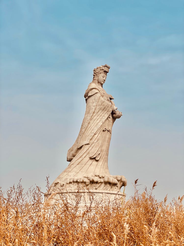 Statue Of Mazu In Taiwan