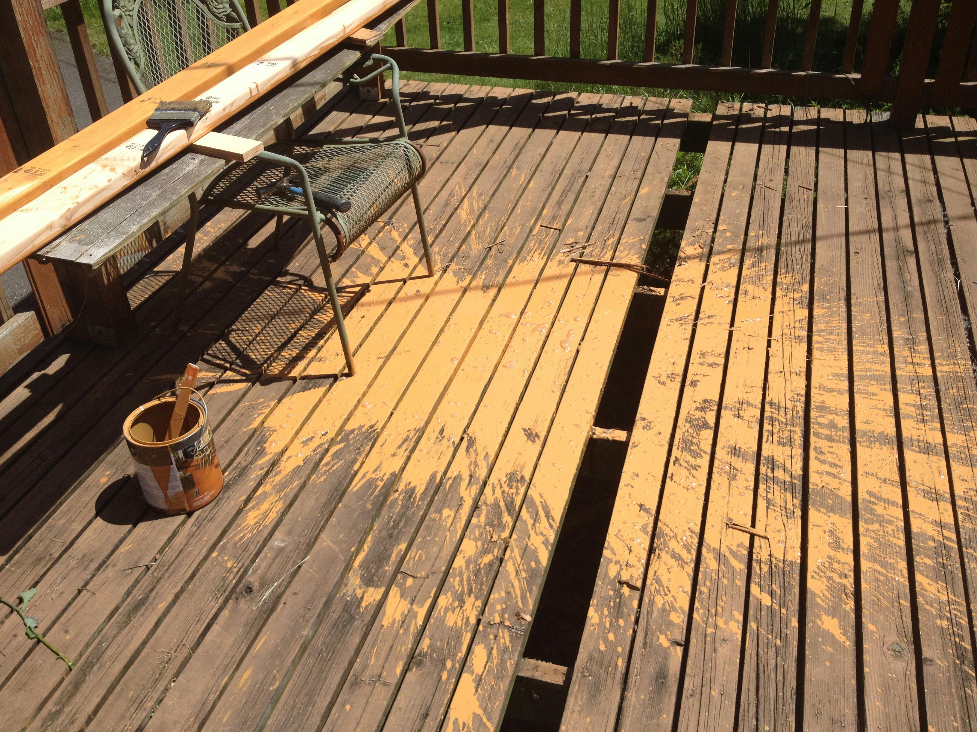Free stock photo of deck, home repair, mistake