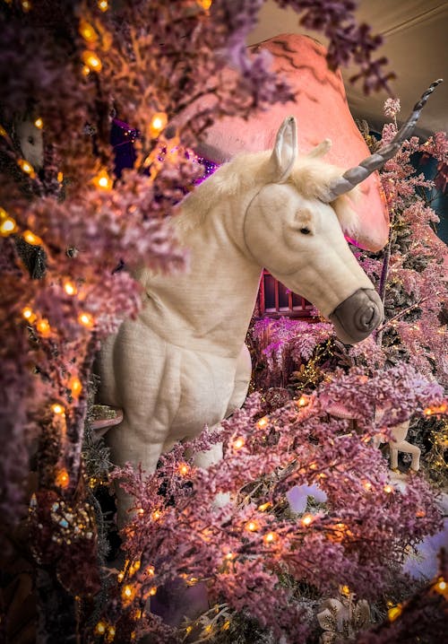 Flower Decoration with Unicorn