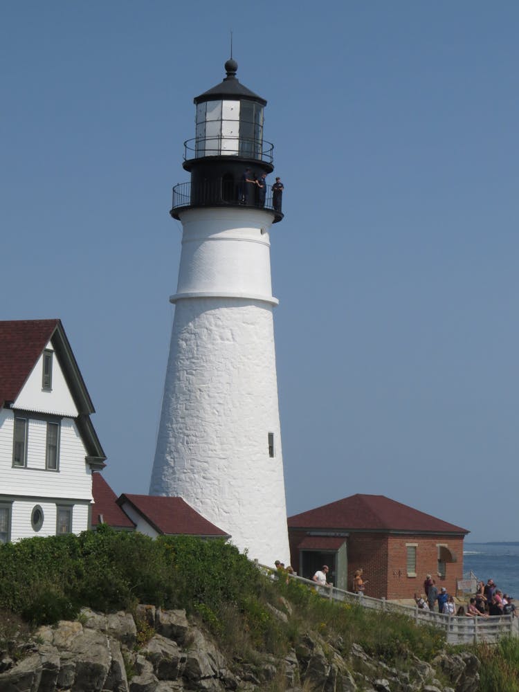 Portland Head Light In Cape Elizabeth, Maine