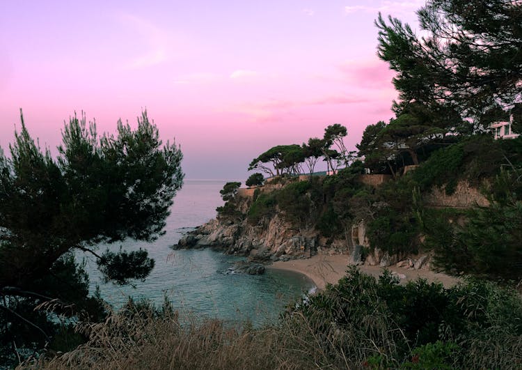 Scenic Photo Of A Mediterranean Bay