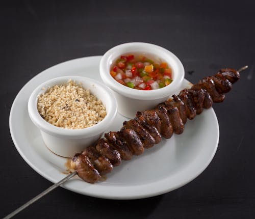 Roasted Beef, Couscous and Salad