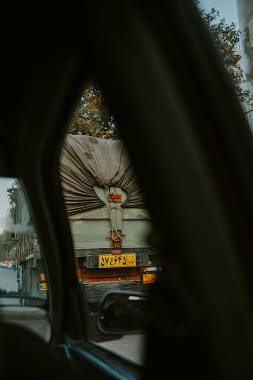 Fotobanka s bezplatnými fotkami na tému auto, bočné zrkadlo, cesta