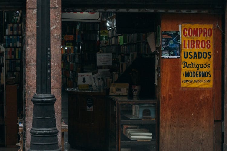 An Old Bookstore