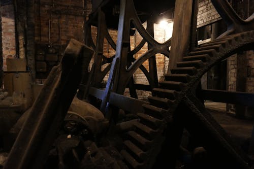 Free stock photo of gears, machinery