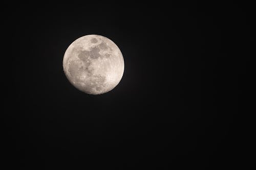 Photos gratuites de ciel de nuit, ciel du soir, pleine lune