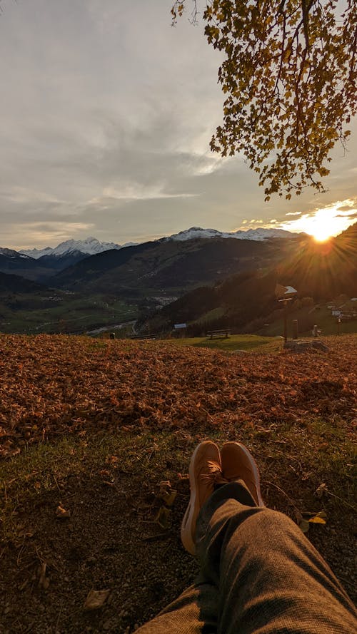 Imagine de stoc gratuită din Alpi, Alpii Elvețieni, apus
