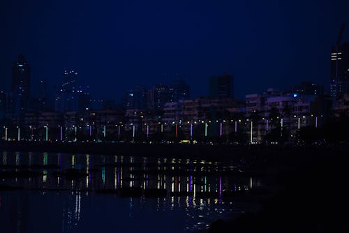 光反射, 孟買, 孟買之夜 的 免費圖庫相片