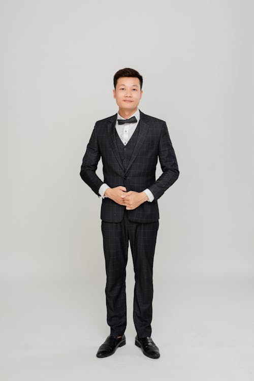 Kostnadsfri bild av asiatisk man, ha på sig, kostym