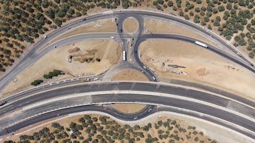 Aerial Photo of Roads