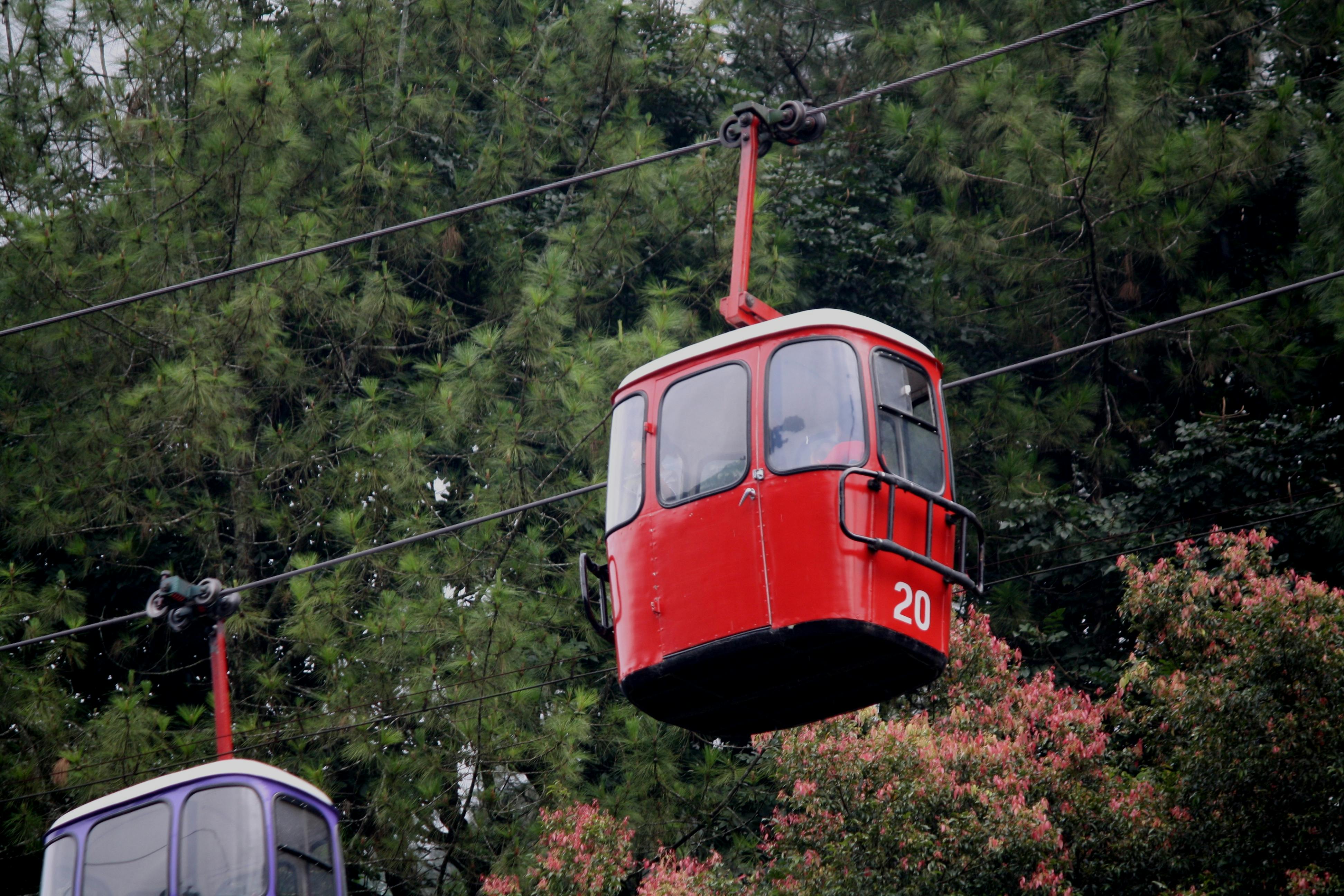 Free stock photo of cable cars