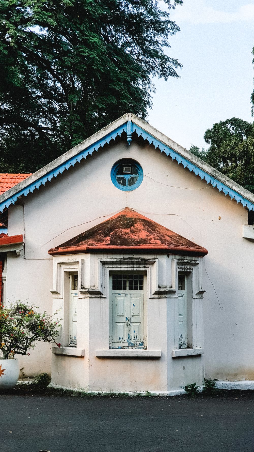 Residential building facade in Bengaluru, India