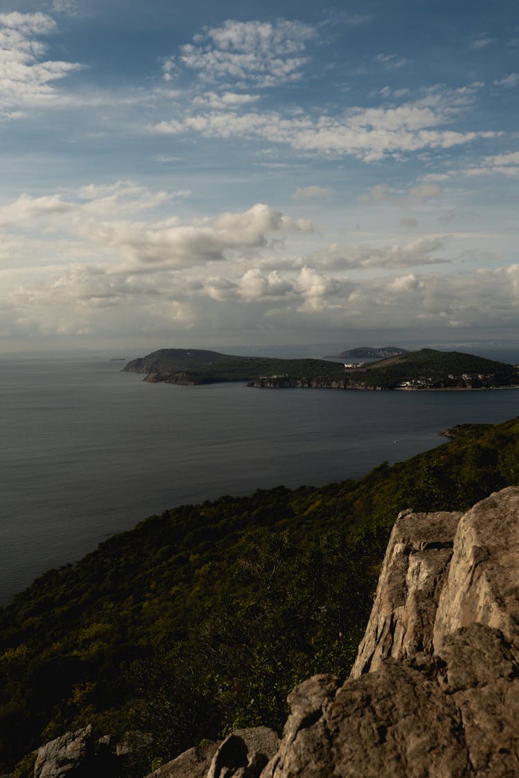 View From The Coast Of Buyukada Island