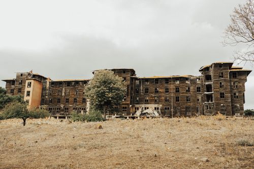 Free Explore the haunting beauty of an abandoned, wooden structure on Büyükada Island, Turkey. Stock Photo