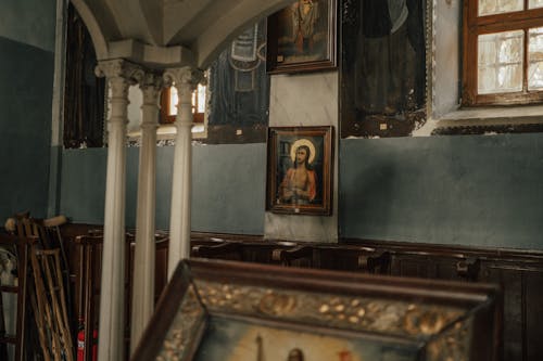 Fotobanka s bezplatnými fotkami na tému dekorácia, drevený rám, ježiš kristus