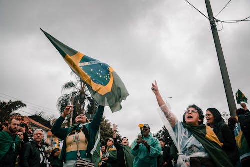 Fotos de stock gratuitas de acto electoral, bandera, Brasil