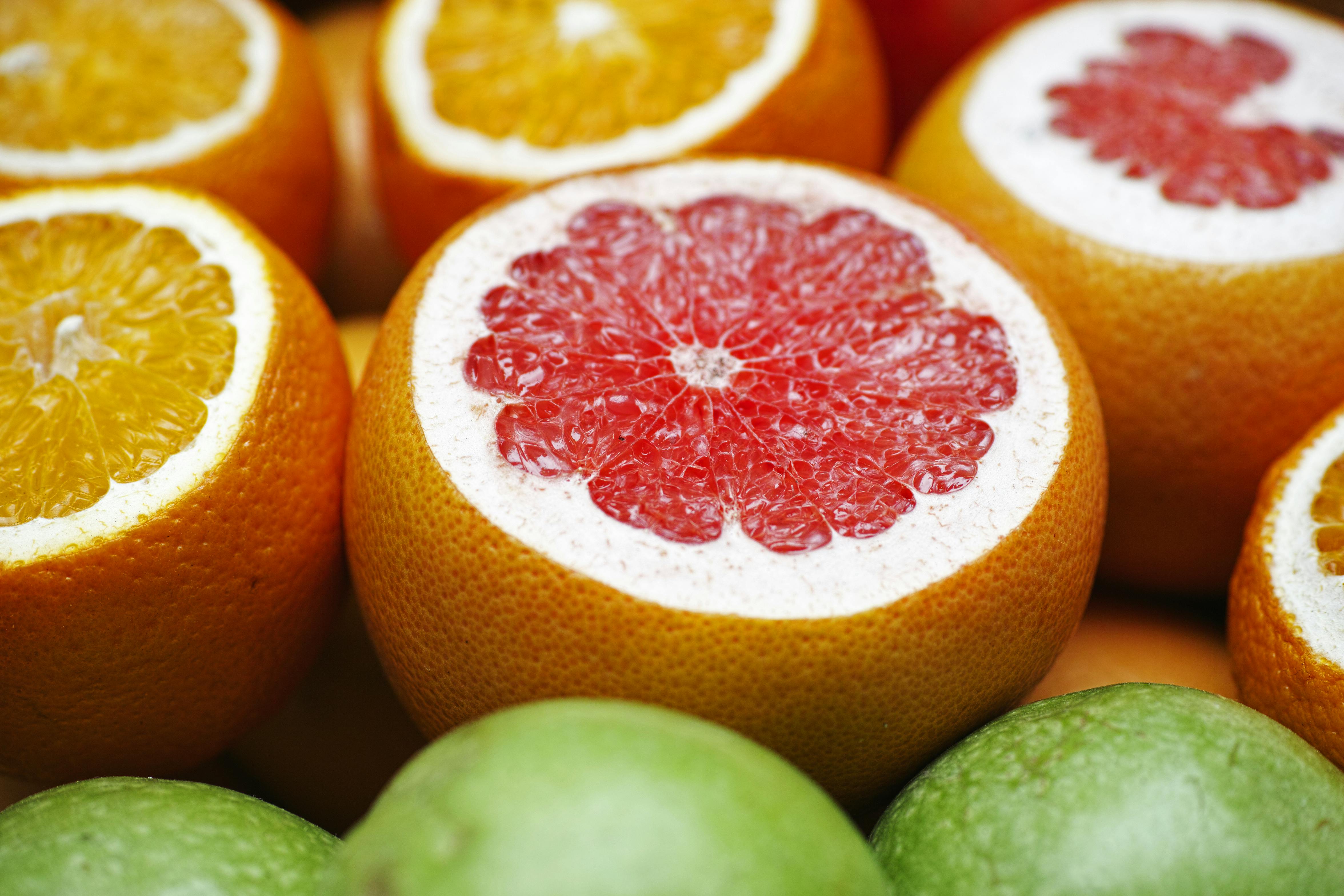 Close-up Photo of Grapefruits · Free Stock Photo