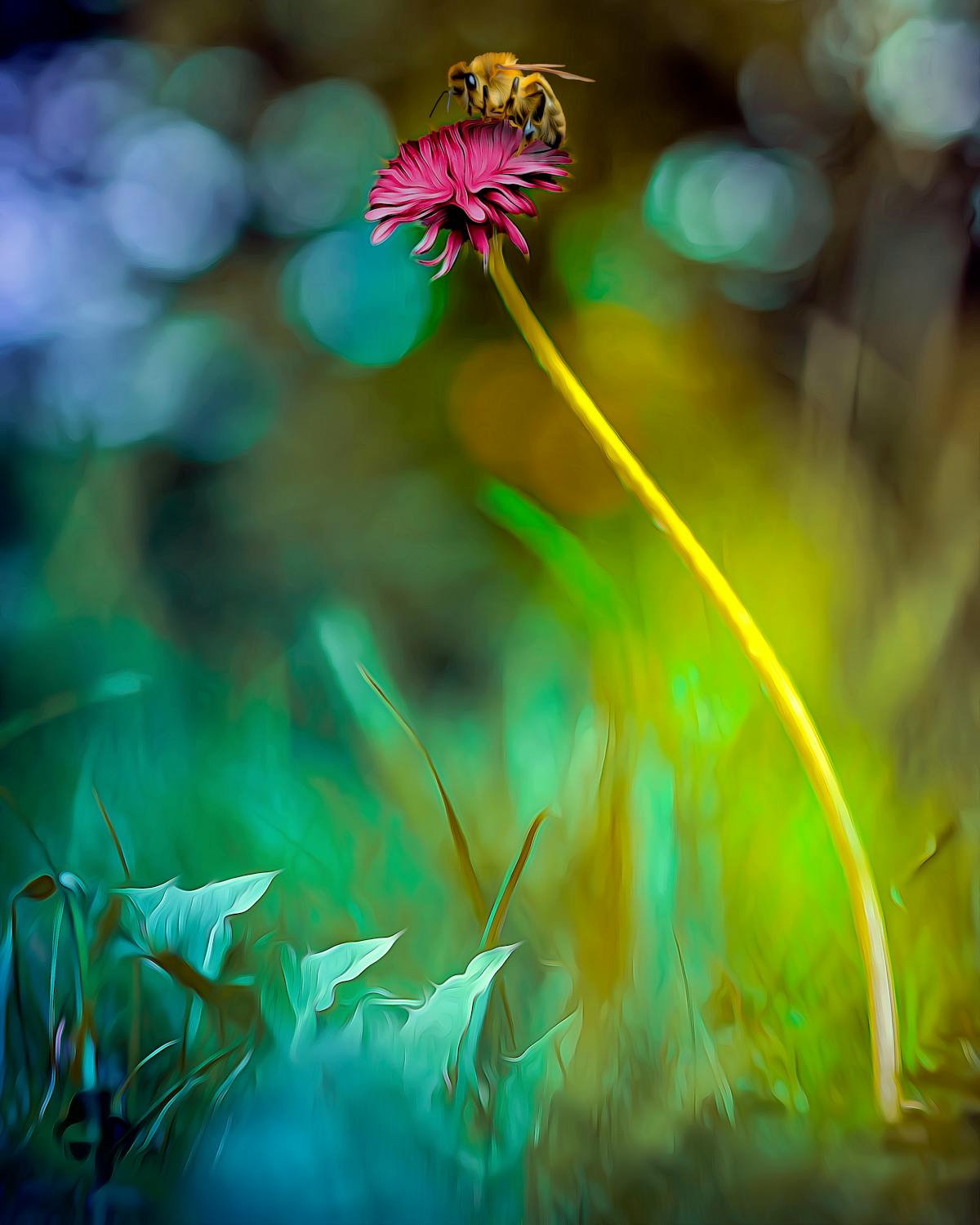 High-protein yogurt and cottage cheese bowl topped with fresh fruit and nuts