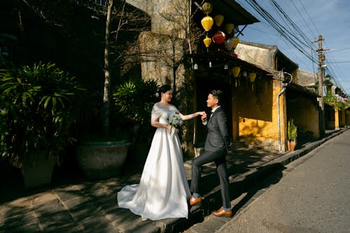 Gratis lagerfoto af asiatisk par, brud, bryllup