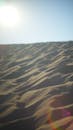 Sand Dunes in the Desert