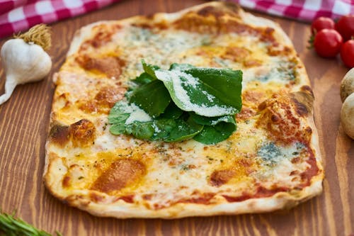 Free Pizza Con Tocino Stock Photo