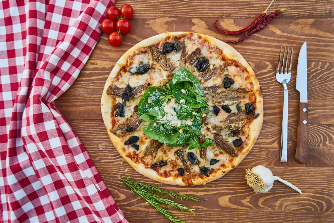 Free Close-up Photography of Pizza Stock Photo