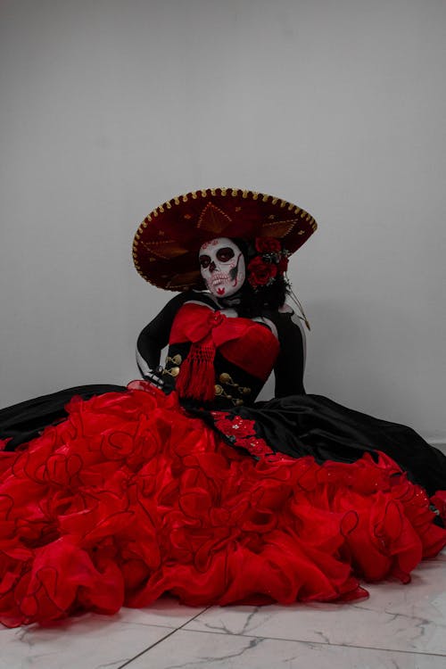 Immagine gratuita di abito, costume, dia de muertos