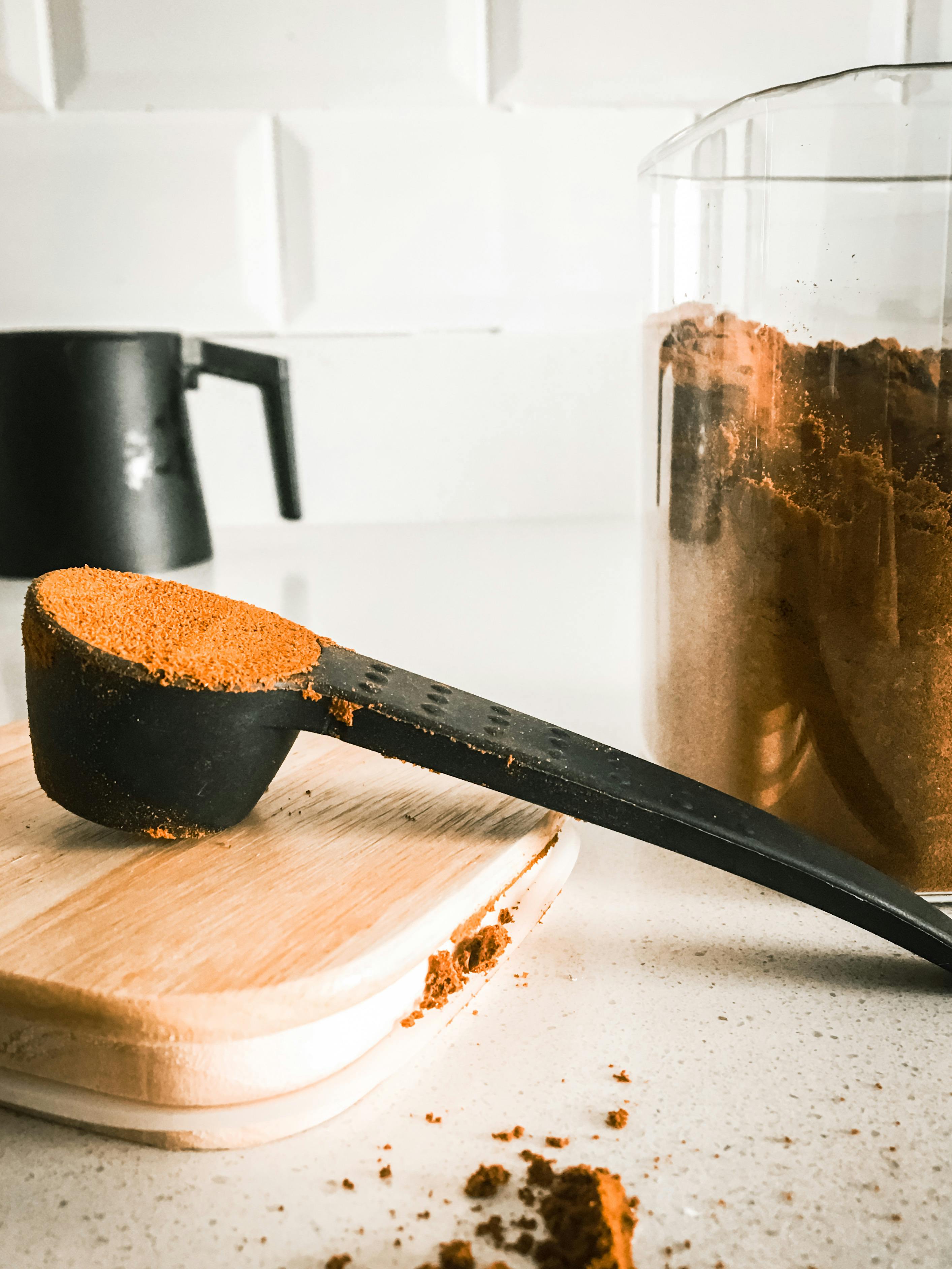 A Scoop of Coffee Powder · Free Stock Photo