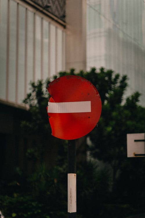 A No Entry Signage