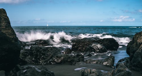 Gratuit Imagine de stoc gratuită din coastă, expunere lungă, face cu mâna Fotografie de stoc