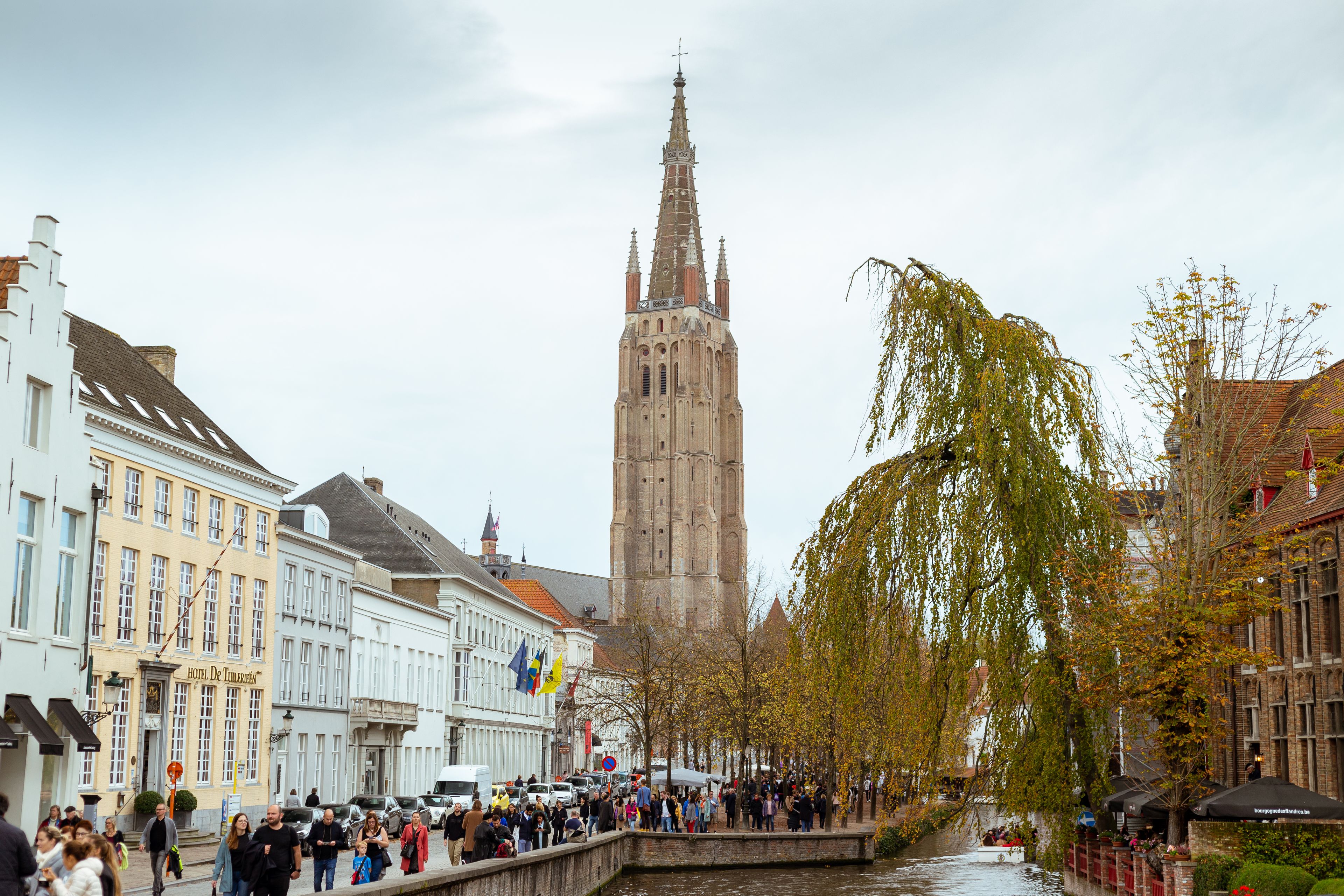 Bruges Ascension Day procession street