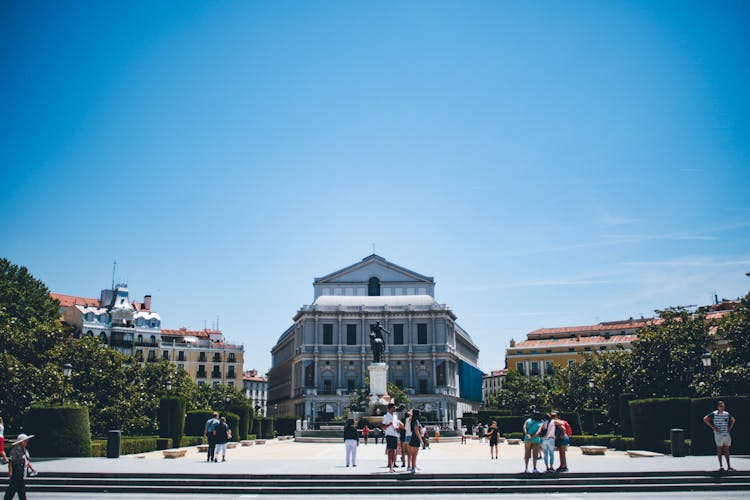 Teatro Real In Madrid, Spain