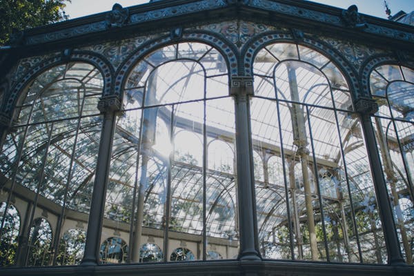 Palacio de Cristal en el Parque del Retiro