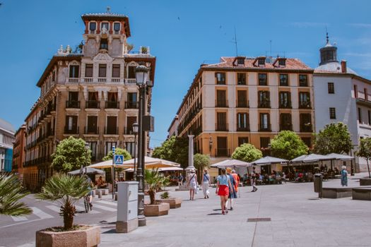 La Latina tapas crawl at sundown — Madrid