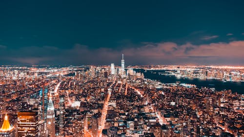 City Building at Night