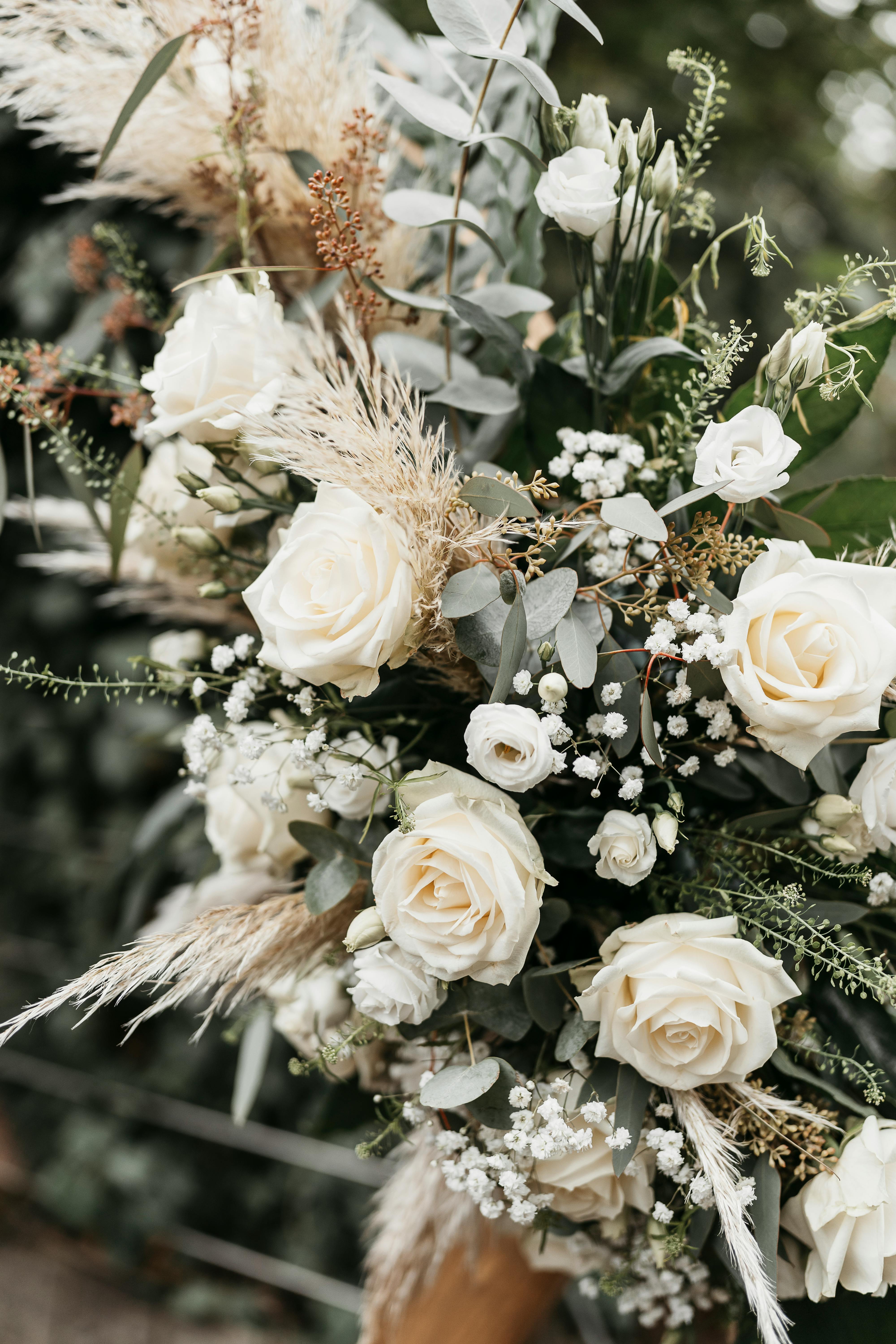 Elegant Wedding Flower Arrangement · Free Stock Photo