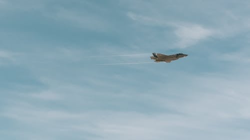 Fighter Jet in the Sky