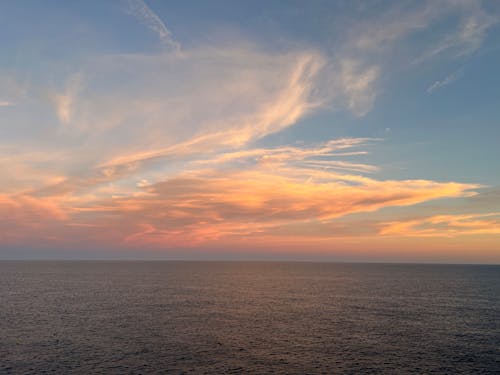 Základová fotografie zdarma na téma horizont, moře, obloha