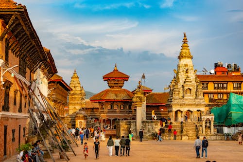 Gratis arkivbilde med aan lichtbak toevoegen, bhaktapur durbar square, by