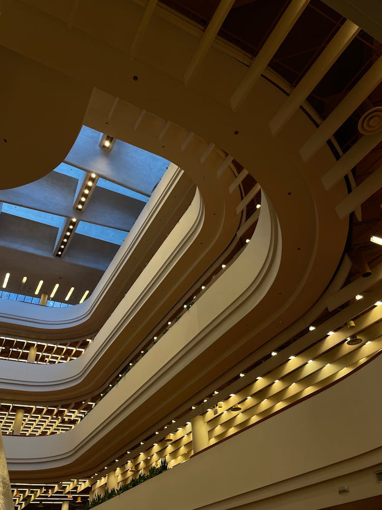 Interior Of Toronto Public Library