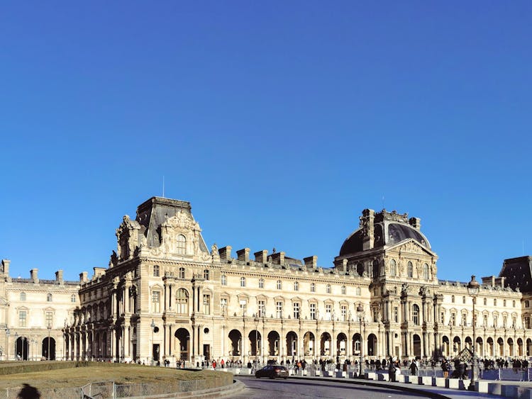 Louvre Museum In Paris, France