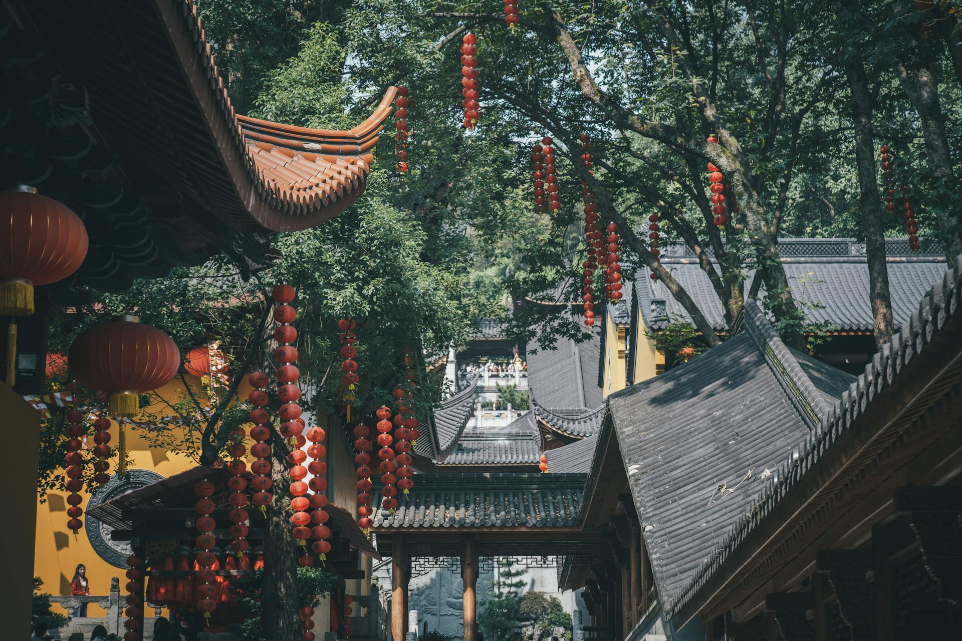 Faxi Temple in Hangzhou in China