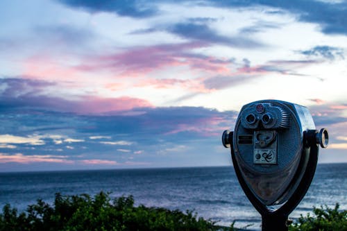Ingyenes stockfotó érmével működő távcsövek, óceán, strand témában Stockfotó
